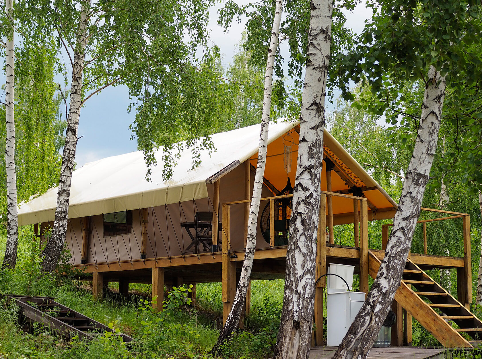 Глэмпинг Зеленый остров