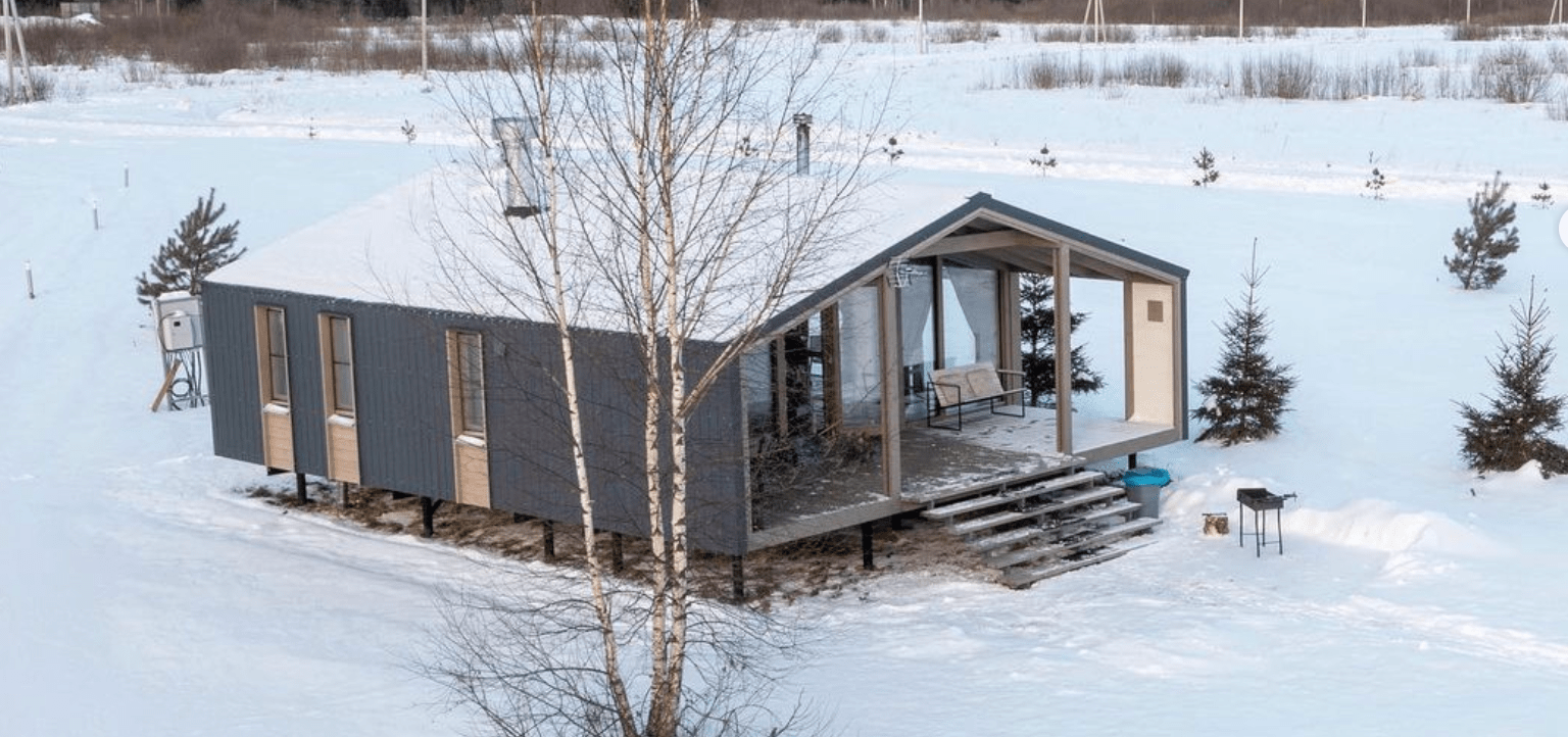 Глэмпинги и эко-отели на берегу в Тверской области